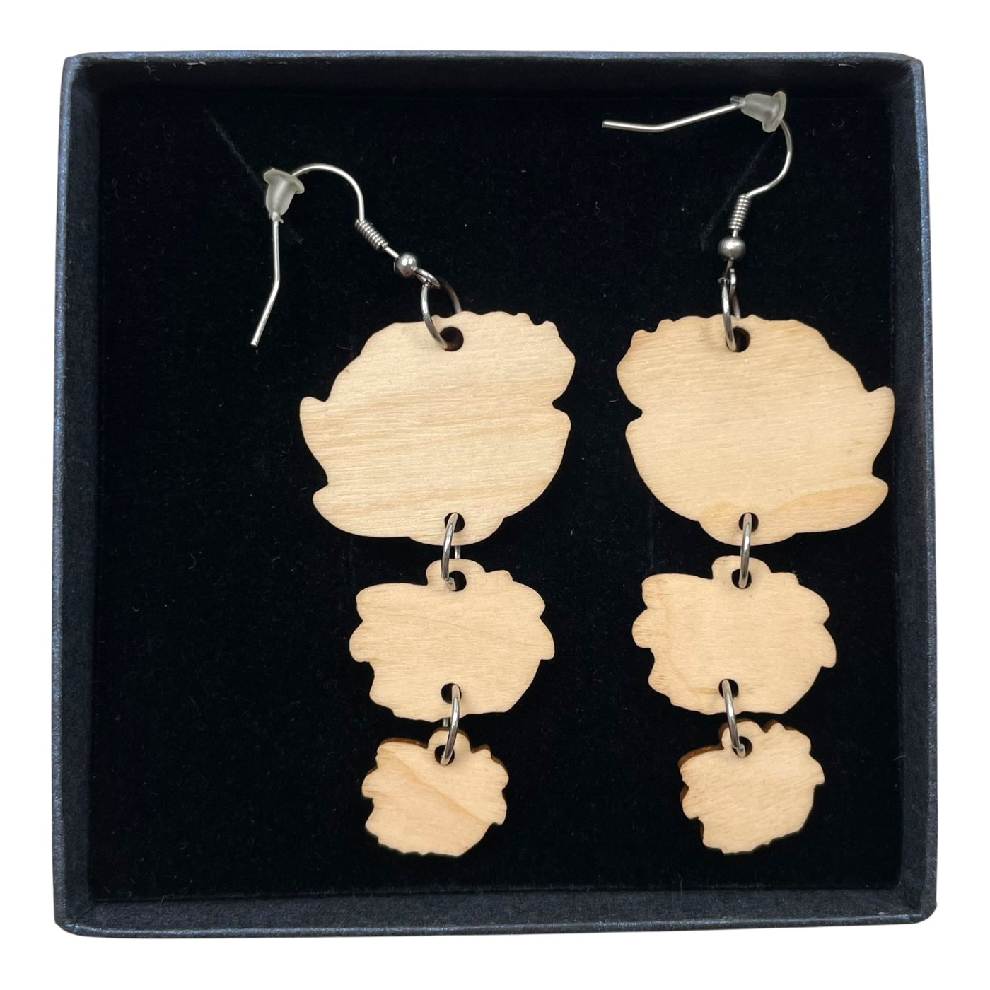 Ommellinen earrings, flowers | onesize