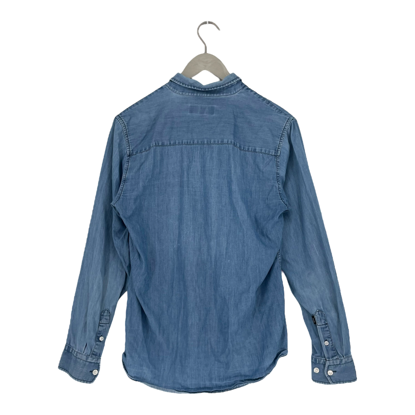 Makia buttoned shirt, denim | man M