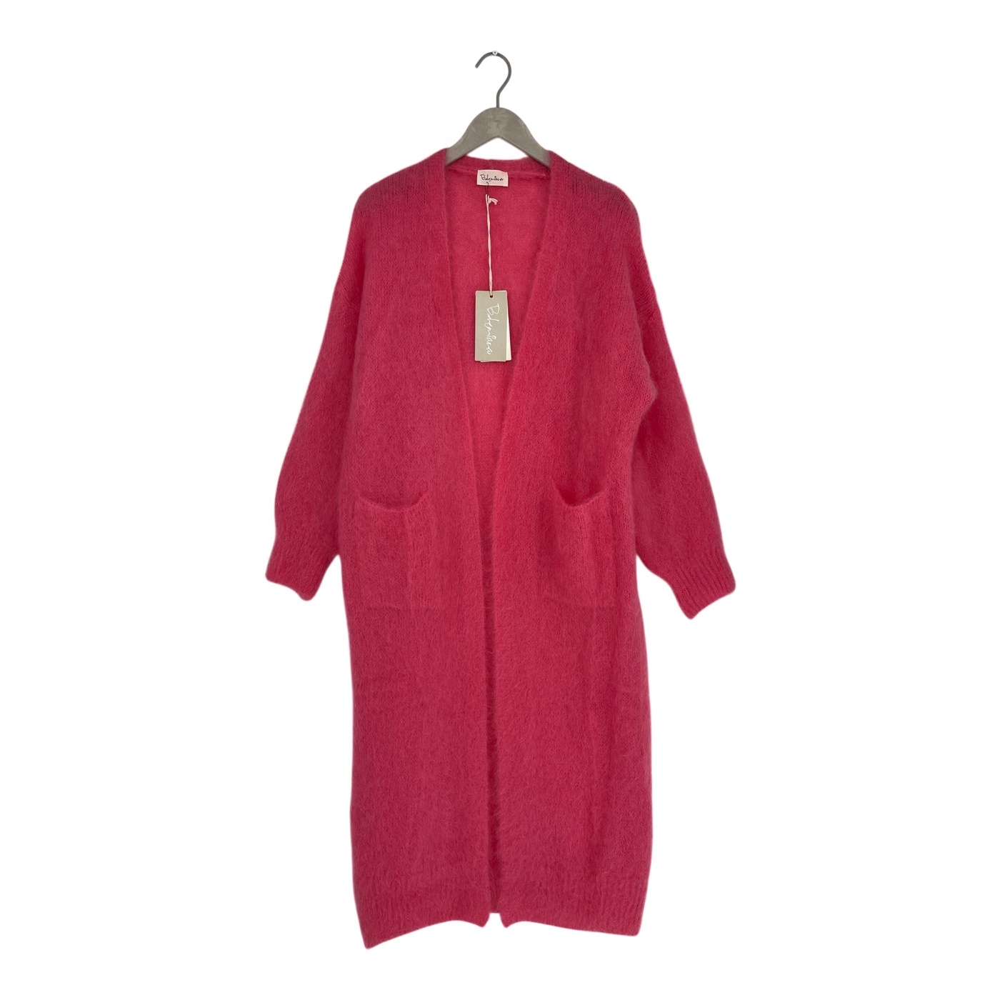 Bypias bohemiana knit cardigan, pink | woman onesize