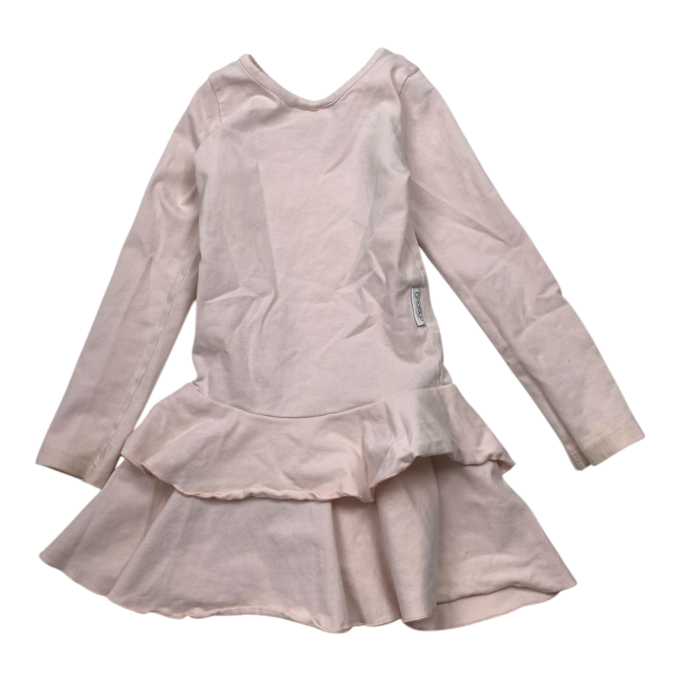 Gugguu frilla dress, pink | 98cm