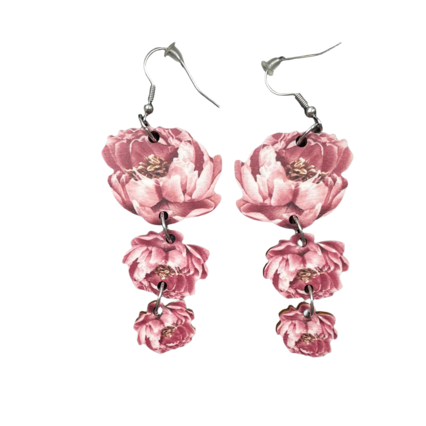 Ommellinen earrings, flowers | onesize