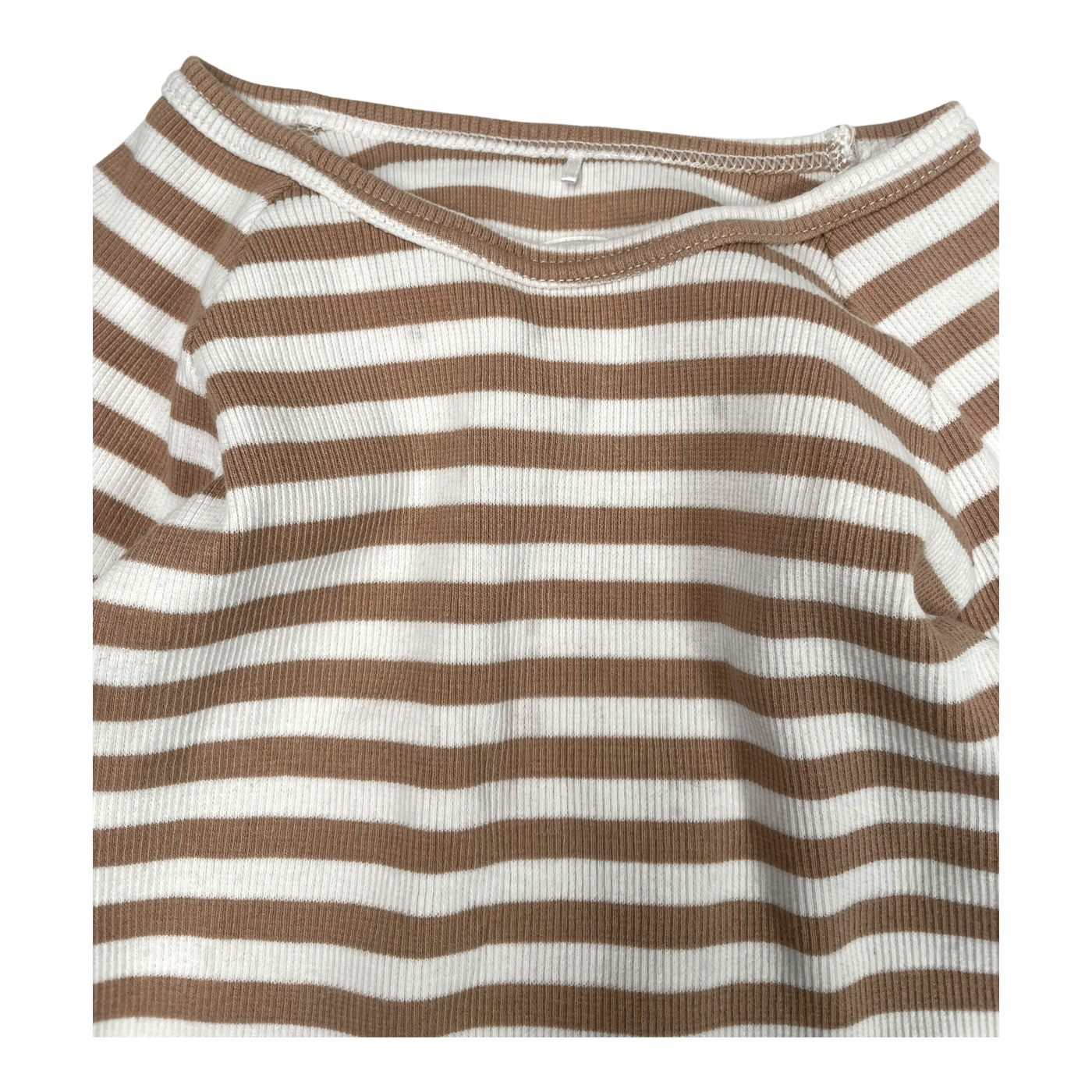 Metsola rib shirt, stripes | 122cm