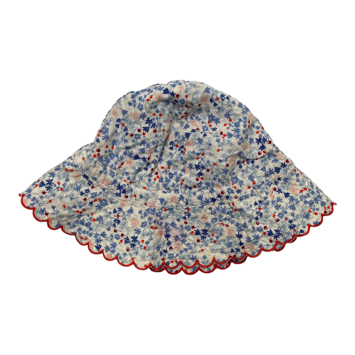 Konges Sløjd summer hat, cherries | 12-18m