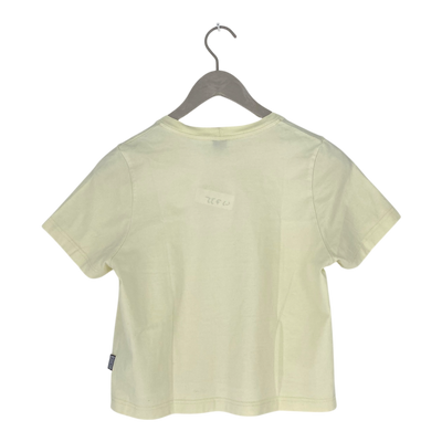 R-Collection cropped t-shirt, light yellow | woman XS