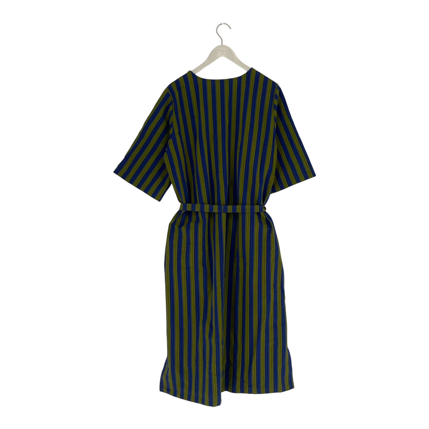 Mainio woven dress, blue/green | woman L