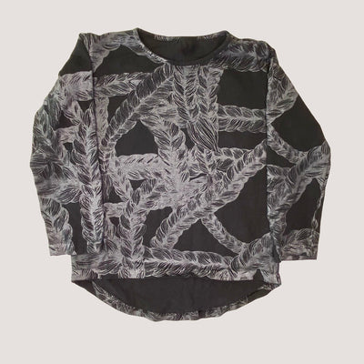 letti shirt, black/silver | 120cm