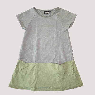 dress, grey/green | 98/104cm