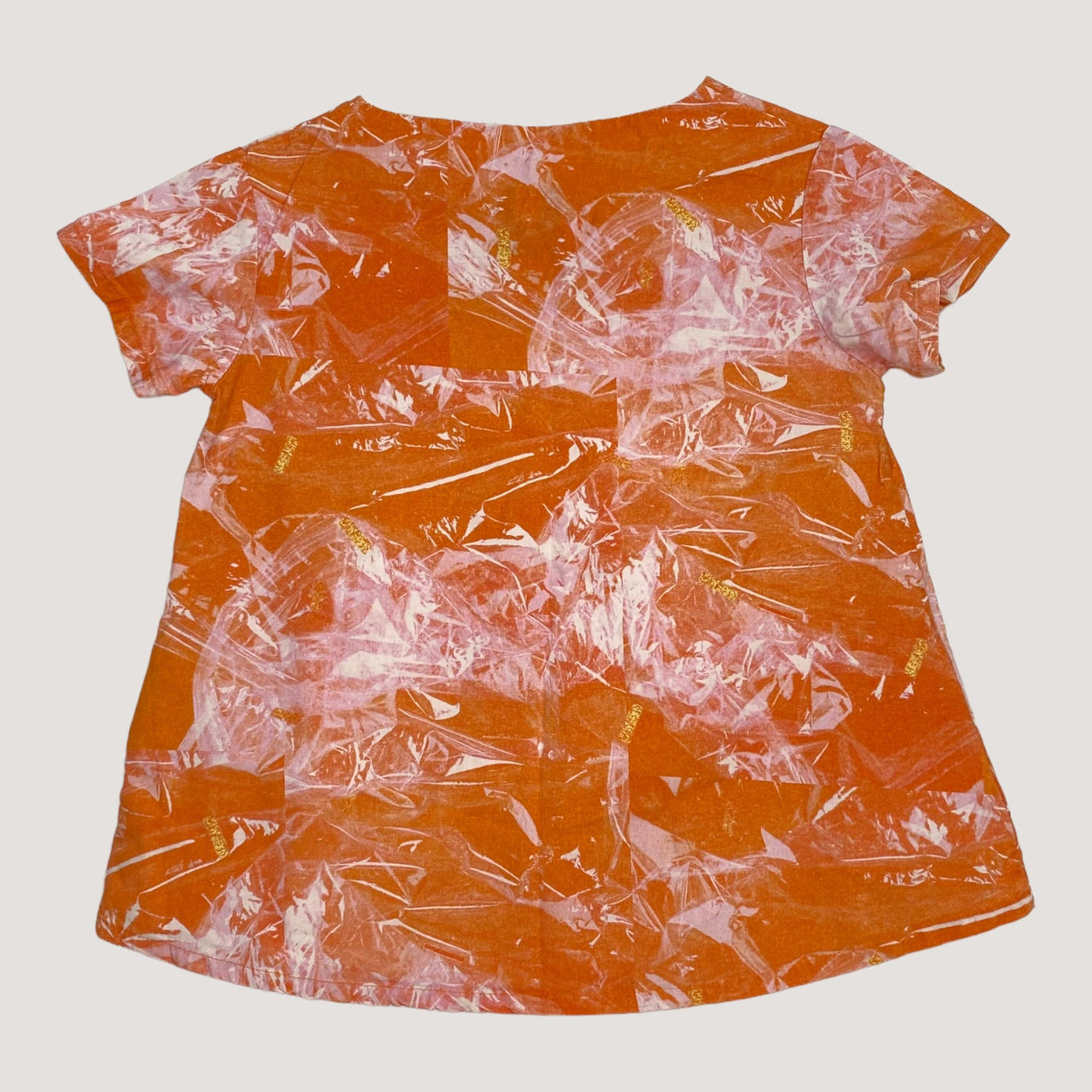 Vimma woven t-shirt dress, orange | 100cm