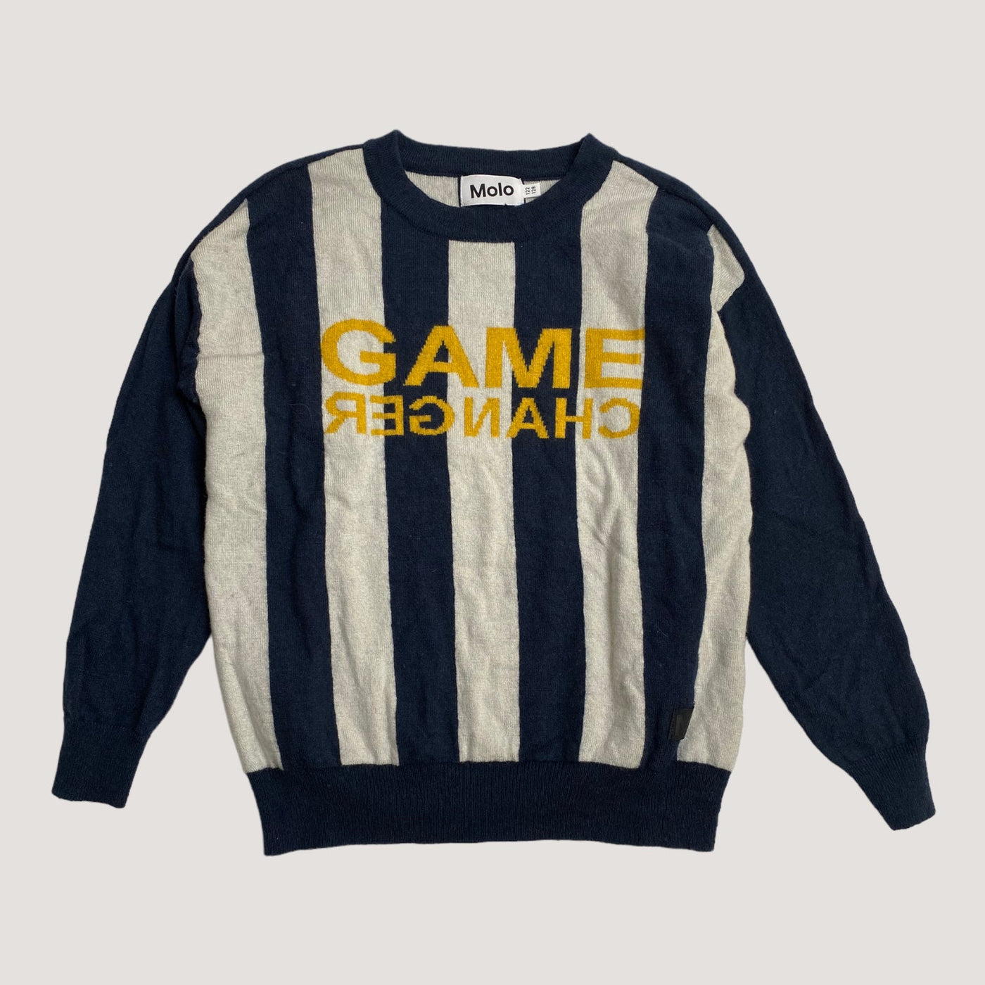 Molo sweater, united stripes | 122/128cm
