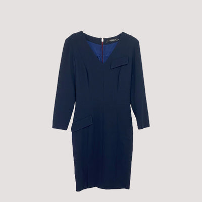 MIAM wool smart dress, navy blue | women 36