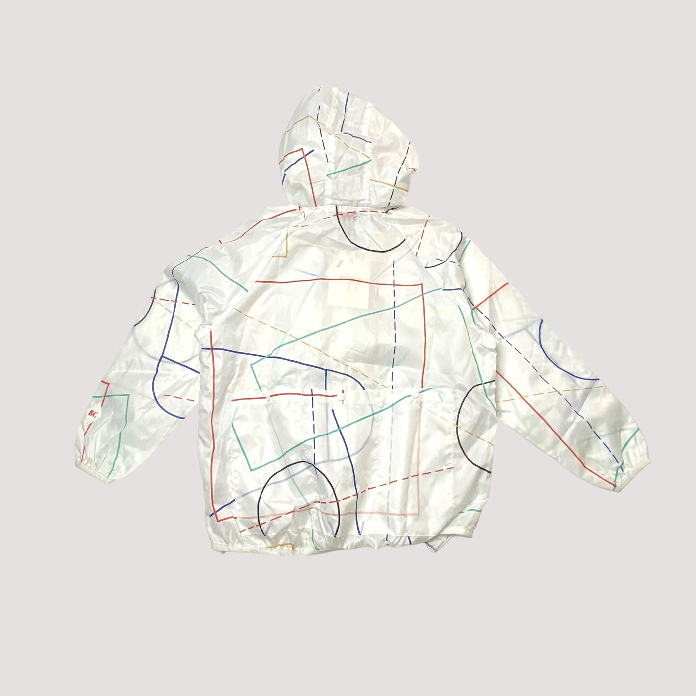 wind stopper jacket, court/off white | 8-9y