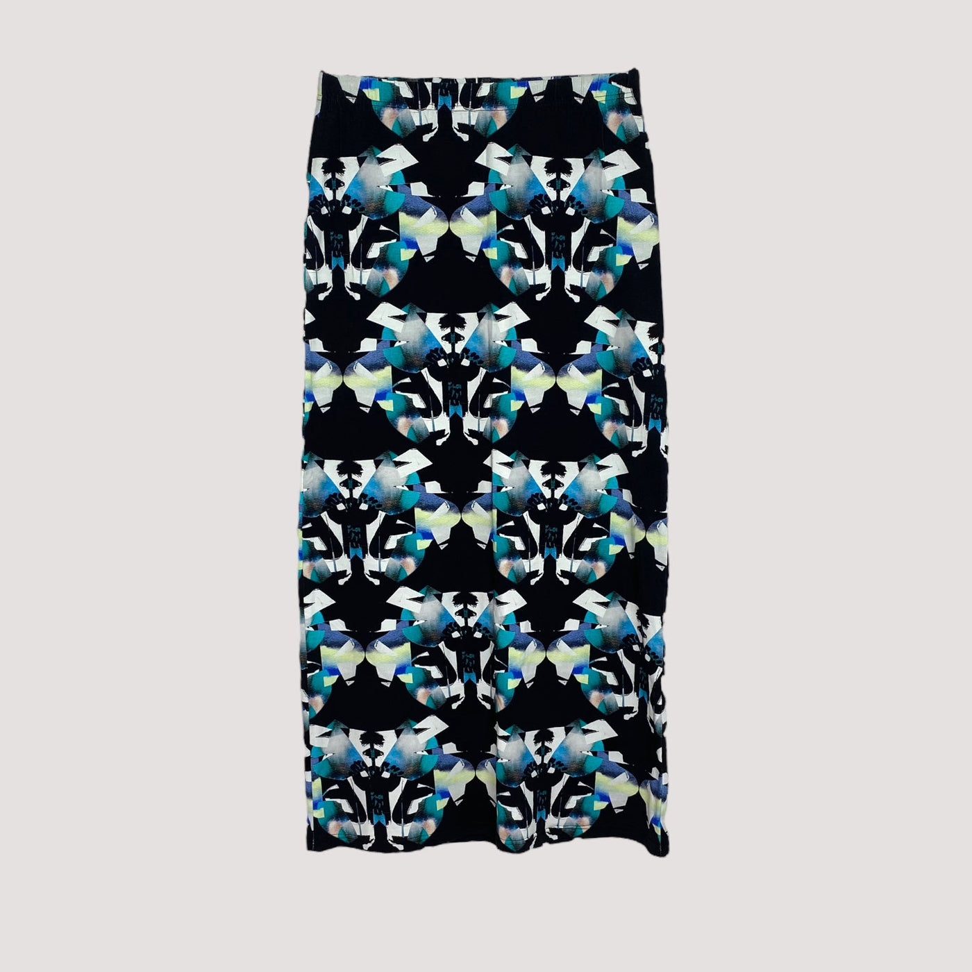 tricot maxi skirt, multicolor | women S