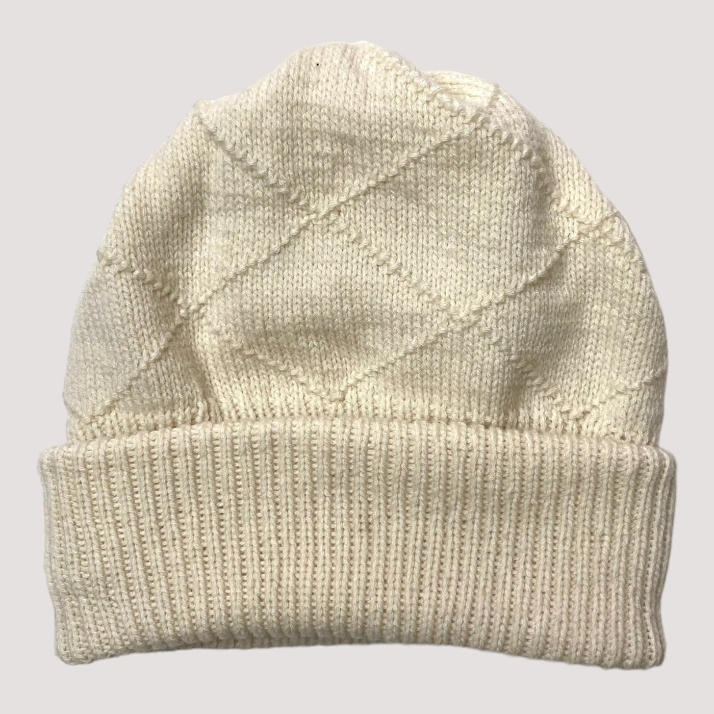 Kaiko x Dinadi merino beanie, offwhite | Women one size