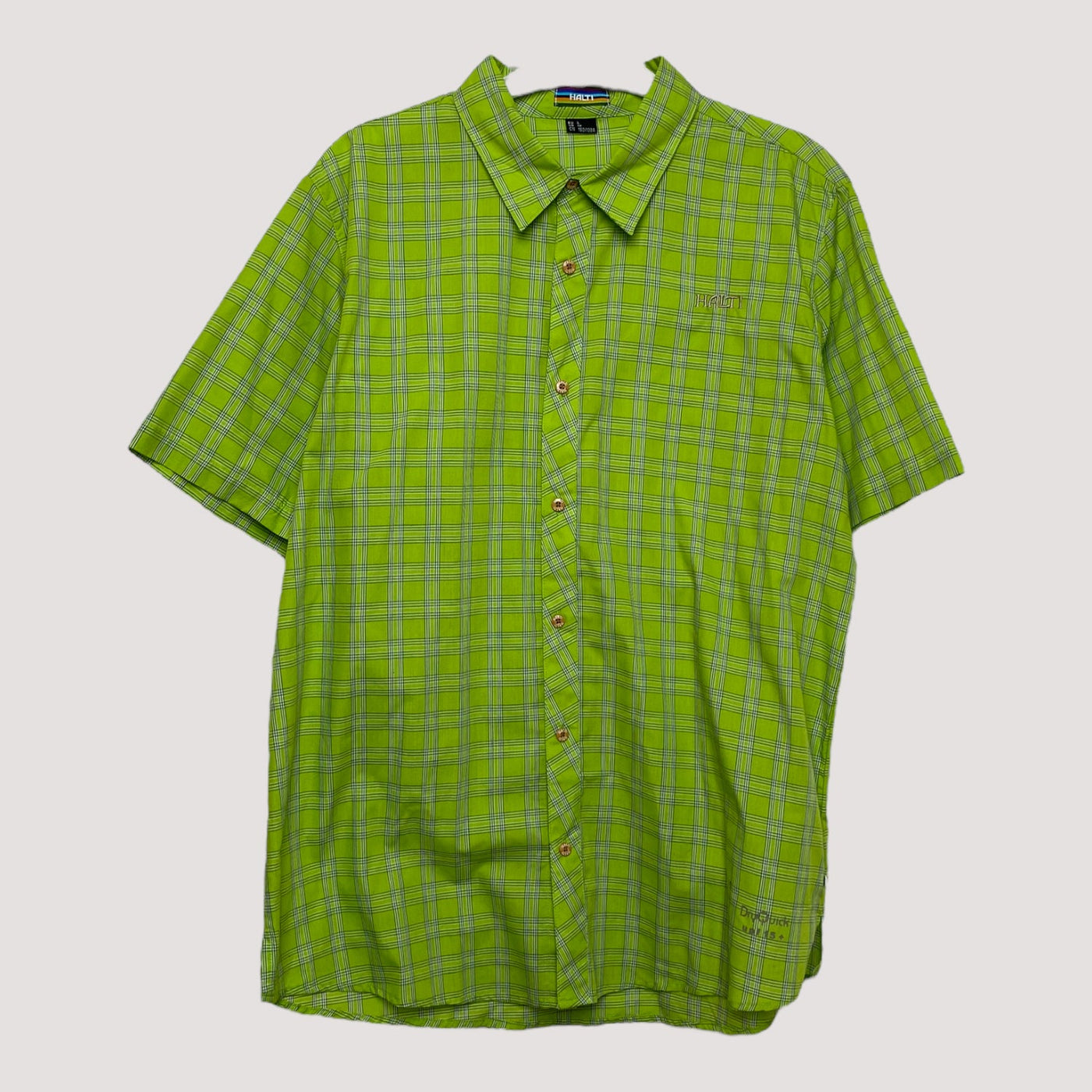 collar shirt, green | men L