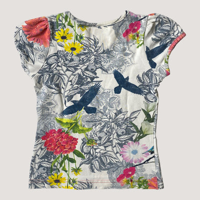 t-shirt, flowers | 98cm