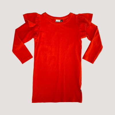 frill dress, orange | 98/104cm