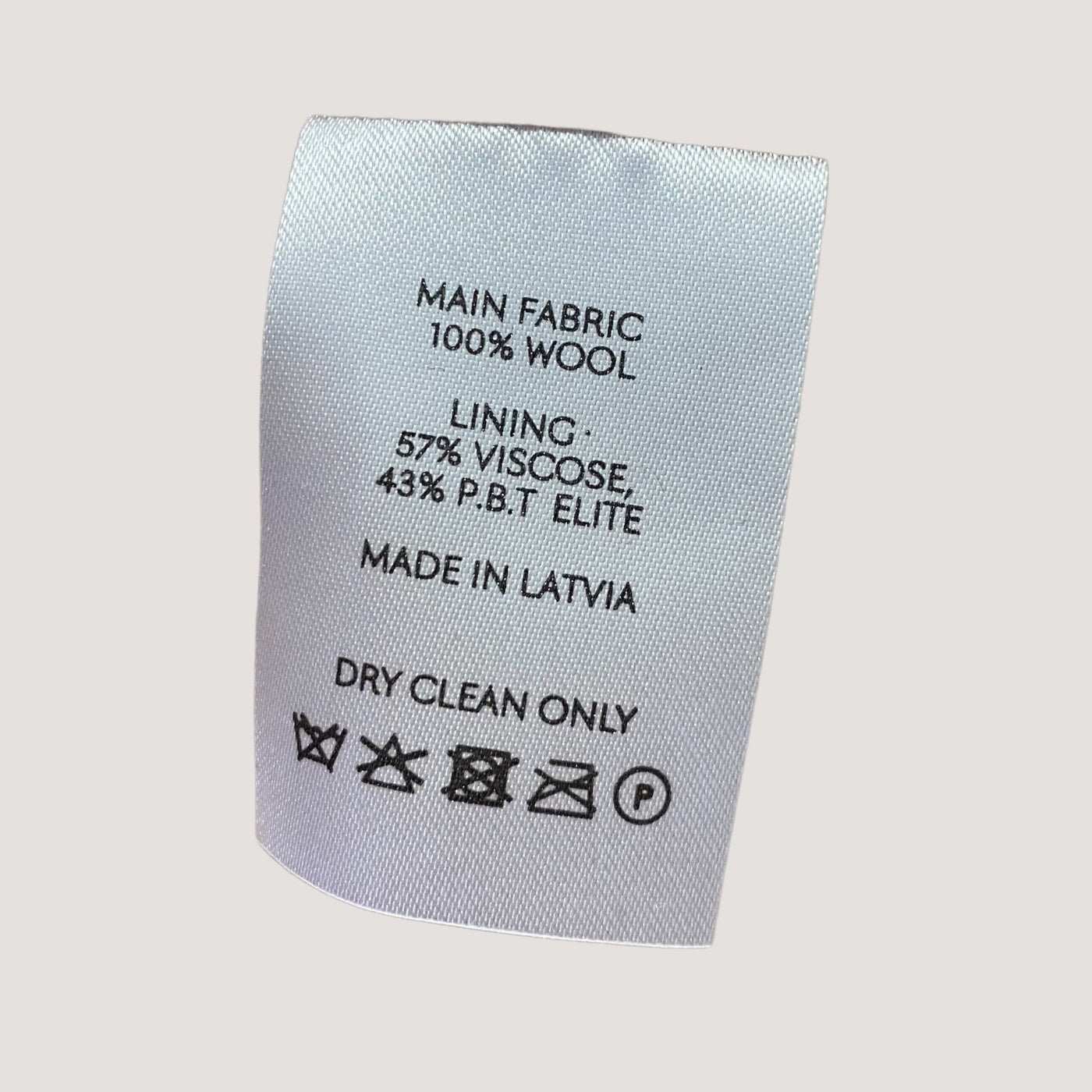 wool a-line racer dress, greige | women L