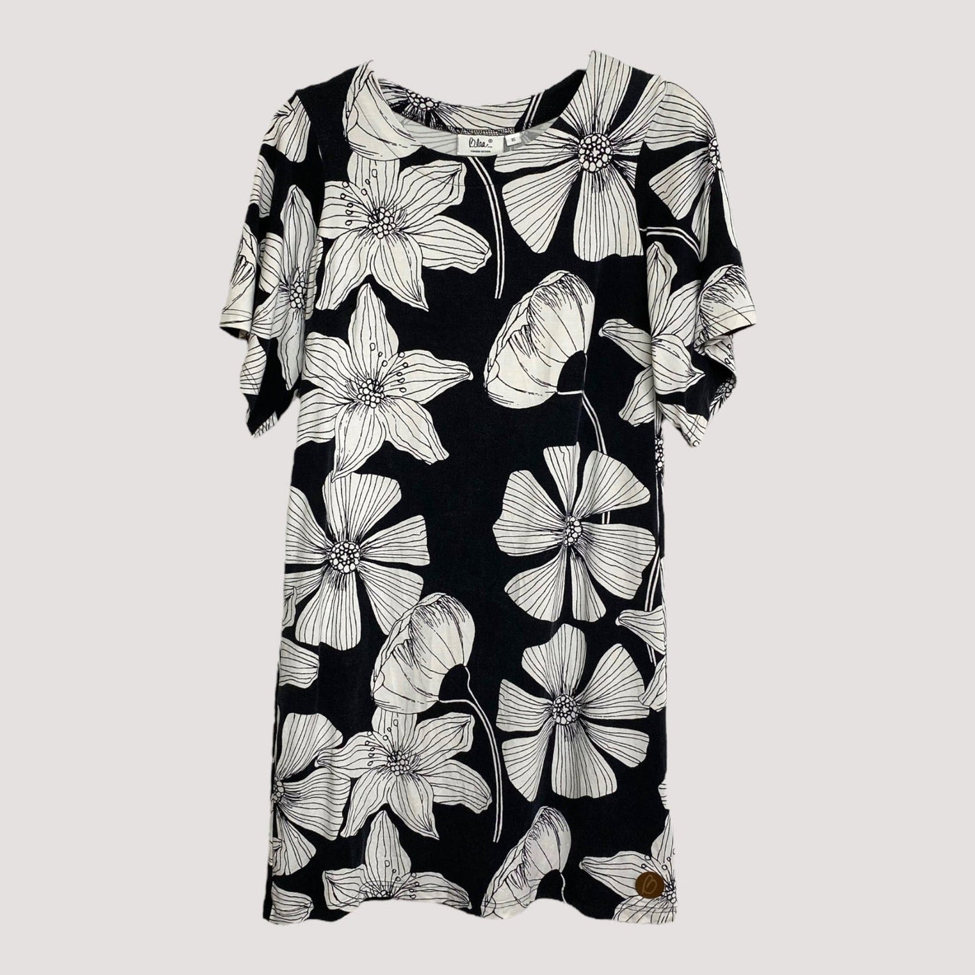 lyocell dress, flowers | woman XS