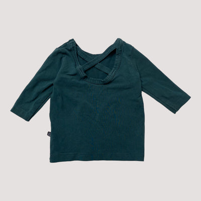 cross shirt, green | 62/68cm