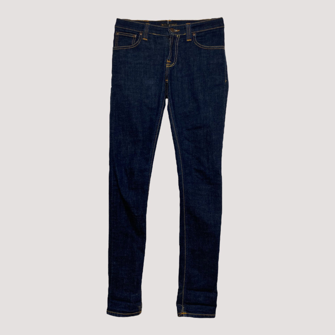tight long john jeans, dark blue | women 27/32