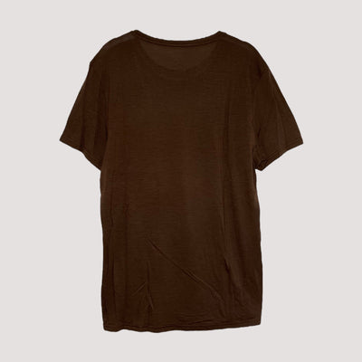 Röyk merino t-shirt, brown | men XXL