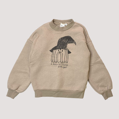 knitted cotton sweater, a magical friend of the night | 134/140cm