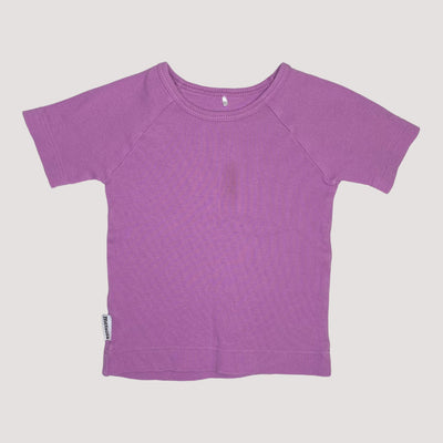 rib t-shirt, lilac | 92cm