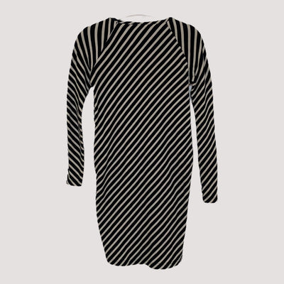 stripe tunic, black/sand | woman XS