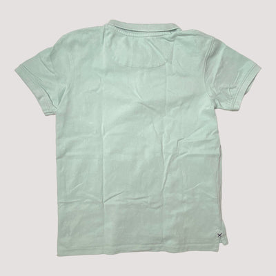 collar t-shirt, light blue | 152cm