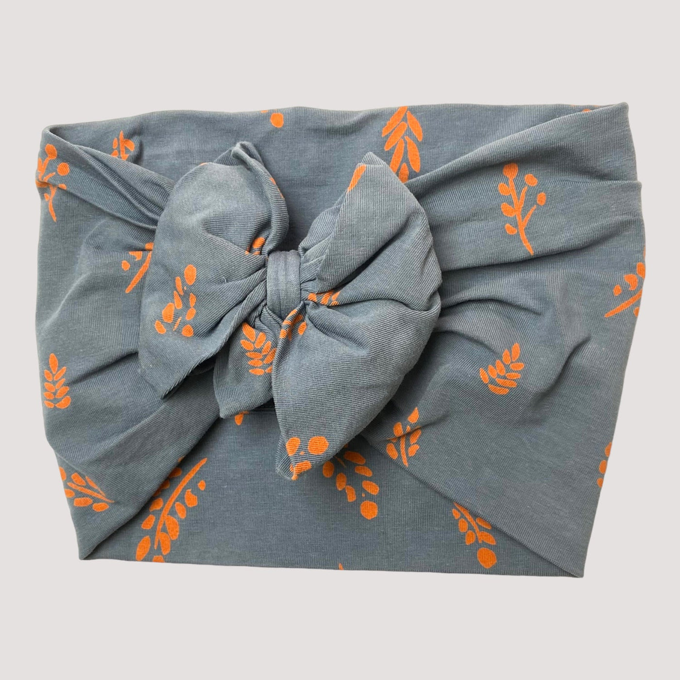 bow headwrap, vintage leaf | 5-8y