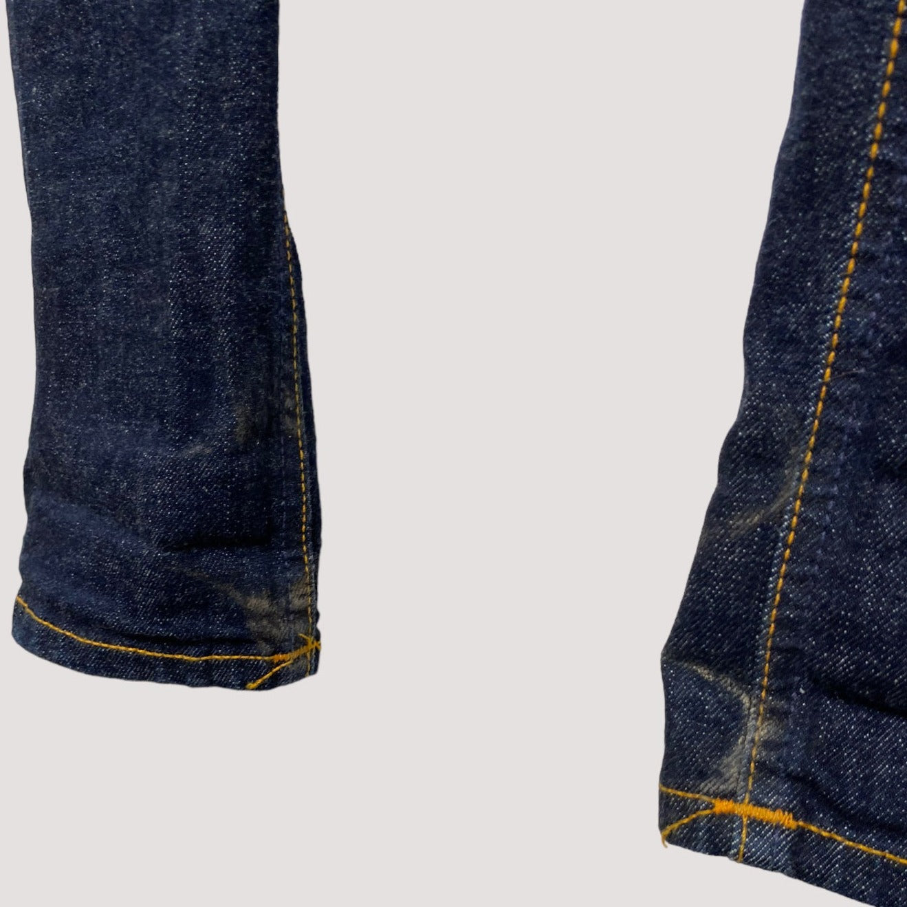 tight long john jeans, dark blue | women 27/32