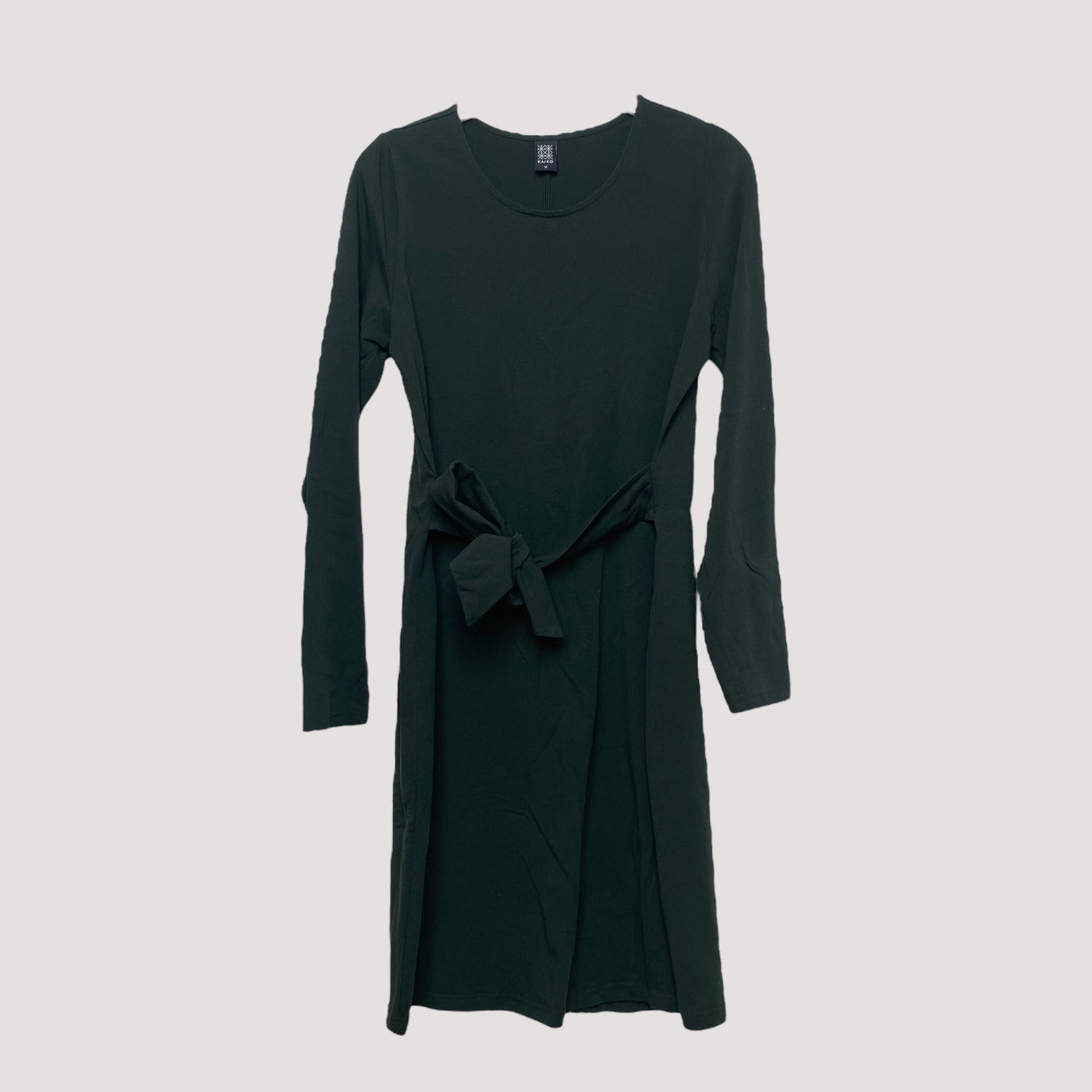 belted dress, forest | woman M