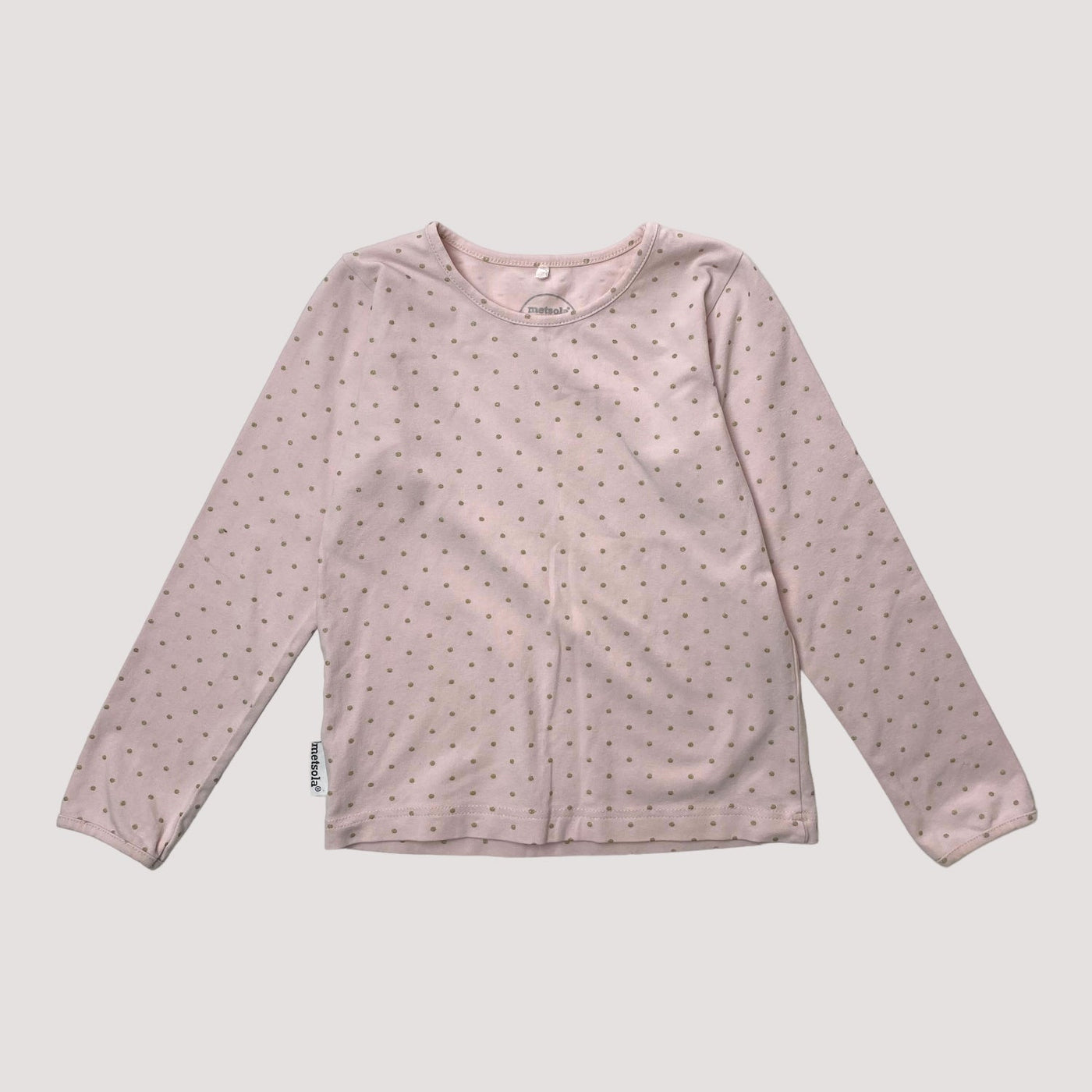 dots shirt, pink | 110cm