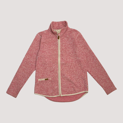 fleece jacket, pink/white | 146cm