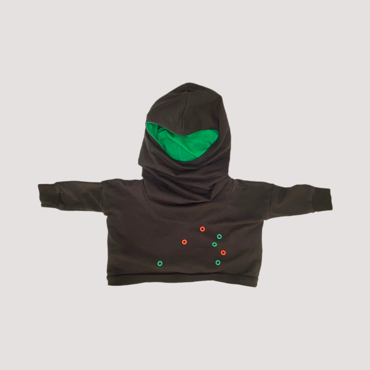 hoodie, brown | 62/68cm
