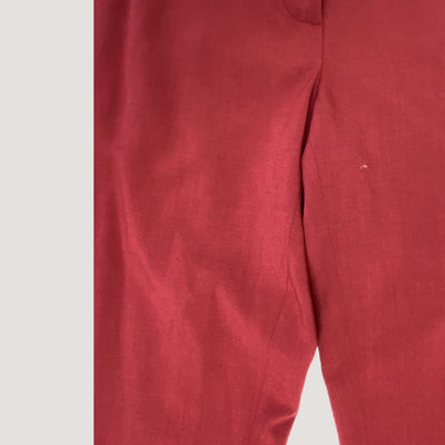 MIAM spell trousers, burgundy | women XS