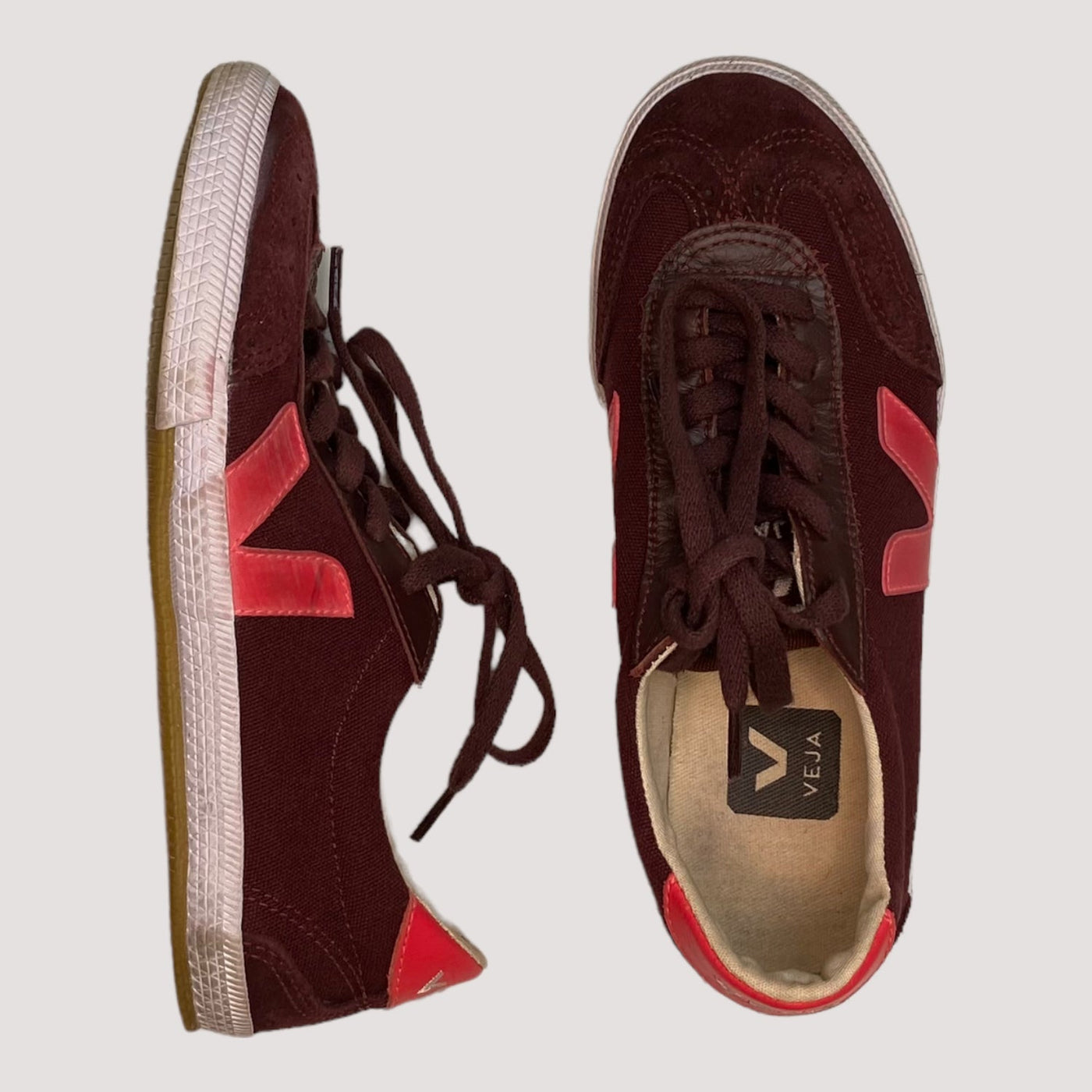 veja sneakers, burgundy/pink | 36