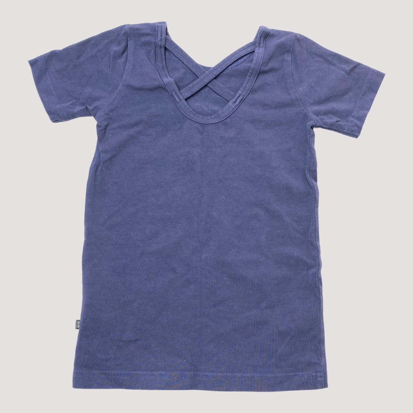 Kaiko cross t-shirt, blue | 110cm