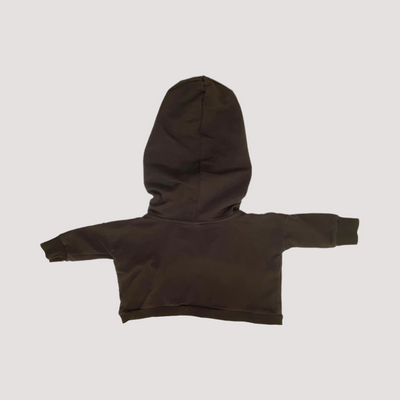 hoodie, brown | 62/68cm