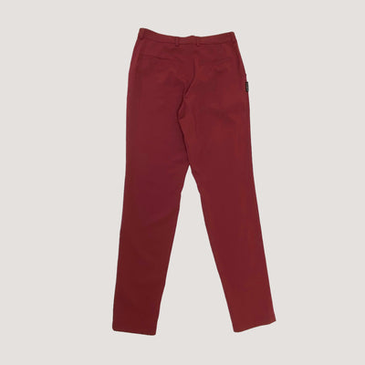 MIAM spell trousers, burgundy | women XS