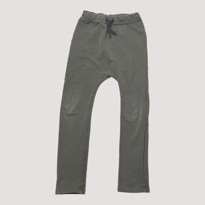 Vimma sweat pants, olive green | 140cm