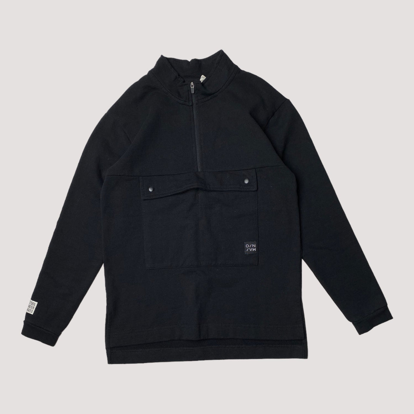 pocket sweatshirt, black | 146/152cm