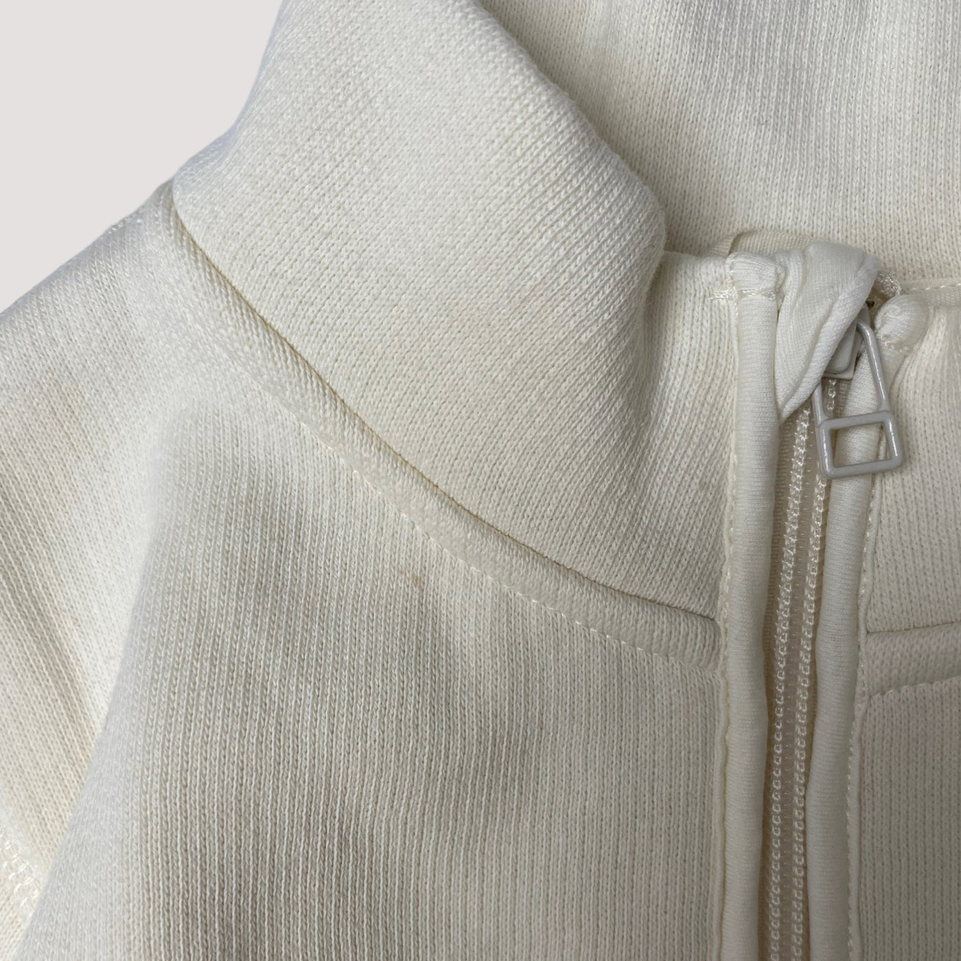 comfy jacket, cream | 3-4y