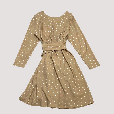 wrap dress, polka dot | XL