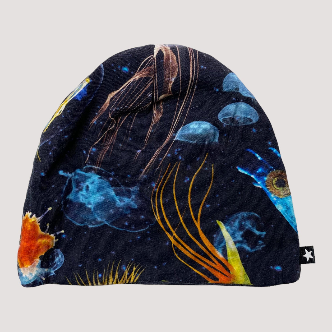 Molo tricot blanket and beanie, jellyfish | one size