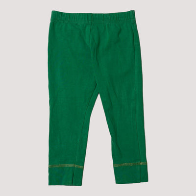 basic leggings, green | 74/80cm