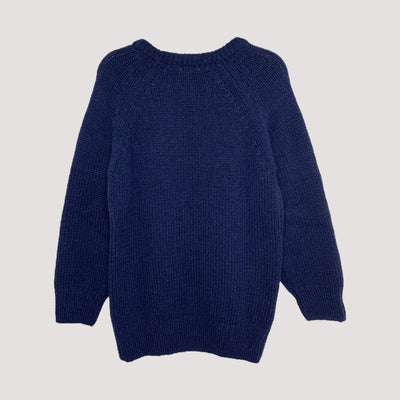 norrby wool sweater, midnight blue | women S