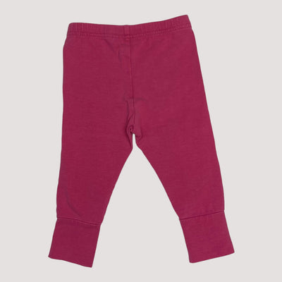 patch leggings, pink/black | 62/68cm