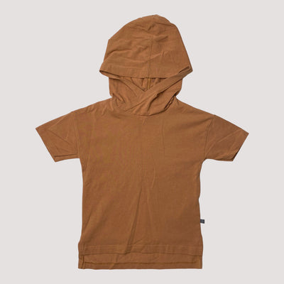 hooded t-shirt, caramel | 86/92cm