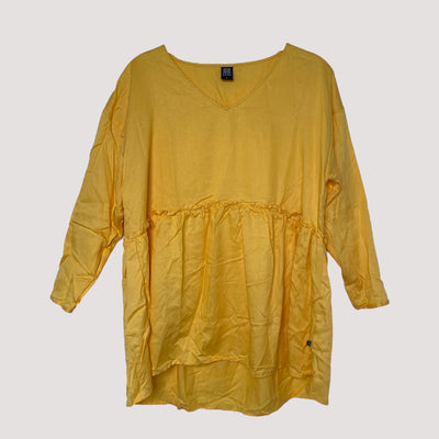 flowy blouse, yellow | woman S